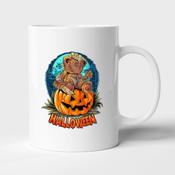 Teddy with pumpkin Bögre