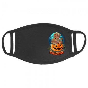 Teddy with pumpkin Arcmaszk