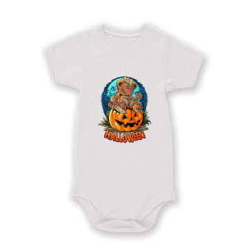 Teddy with pumpkin Baby Body