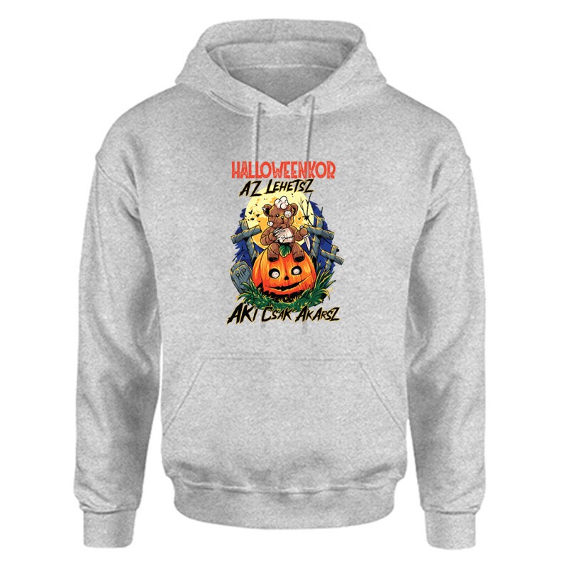 Halloweenkor az lehetsz Unisex Kapucnis Pulcsi