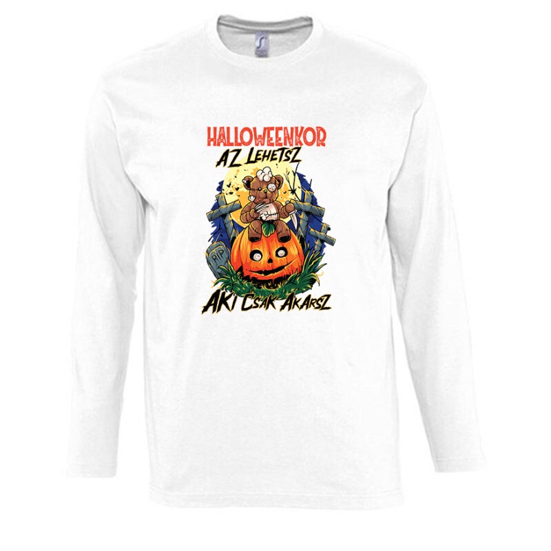 Halloweenkor az lehetsz Hosszú Ujjú Póló