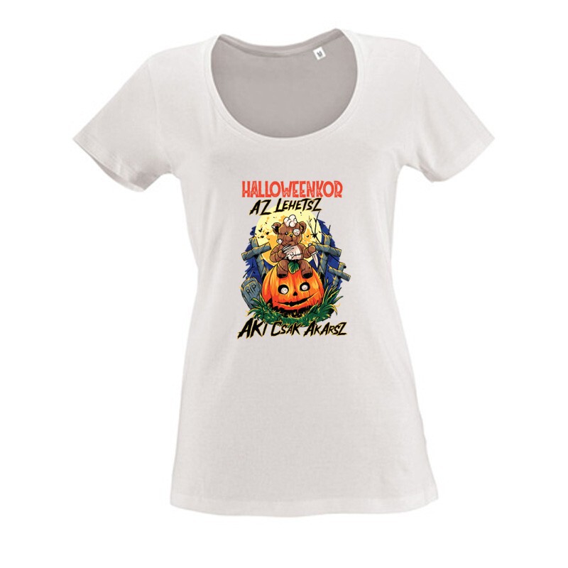 Halloweenkor az lehetsz Női O Nyakú Póló