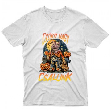 Csokit vagy csalunk Unisex Póló