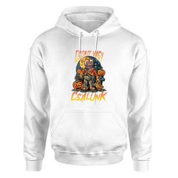 Csokit vagy csalunk Unisex Kapucnis Pulcsi