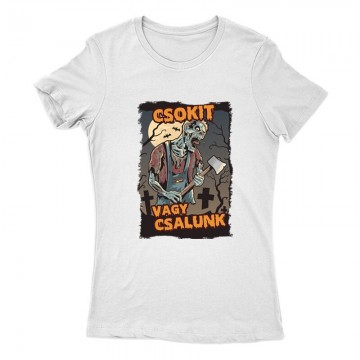 Csokit vagy csalunk 2 Női Póló