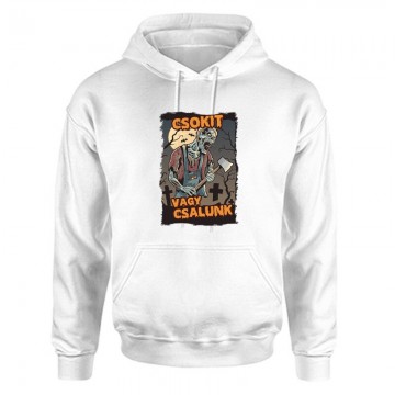 Csokit vagy csalunk 2 Unisex Kapucnis Pulcsi