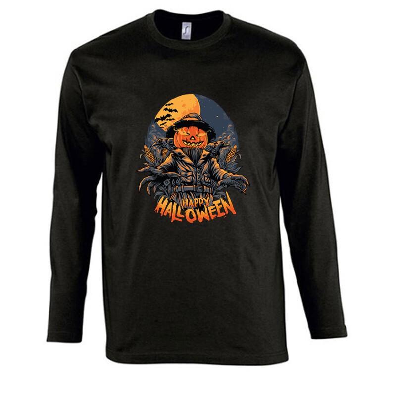 Happy Halloween Hosszú Ujjú Póló