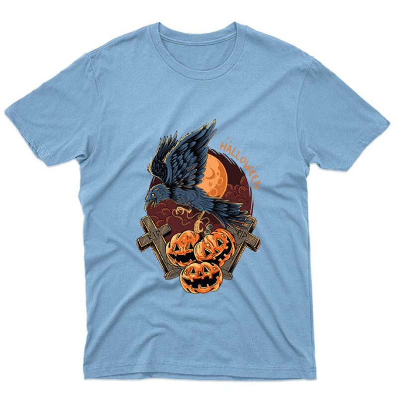 Halloween and crown Unisex Póló