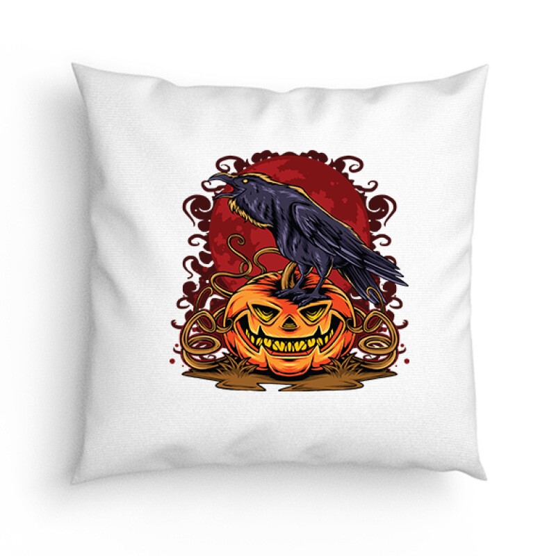 Pumpkin and crown Párna