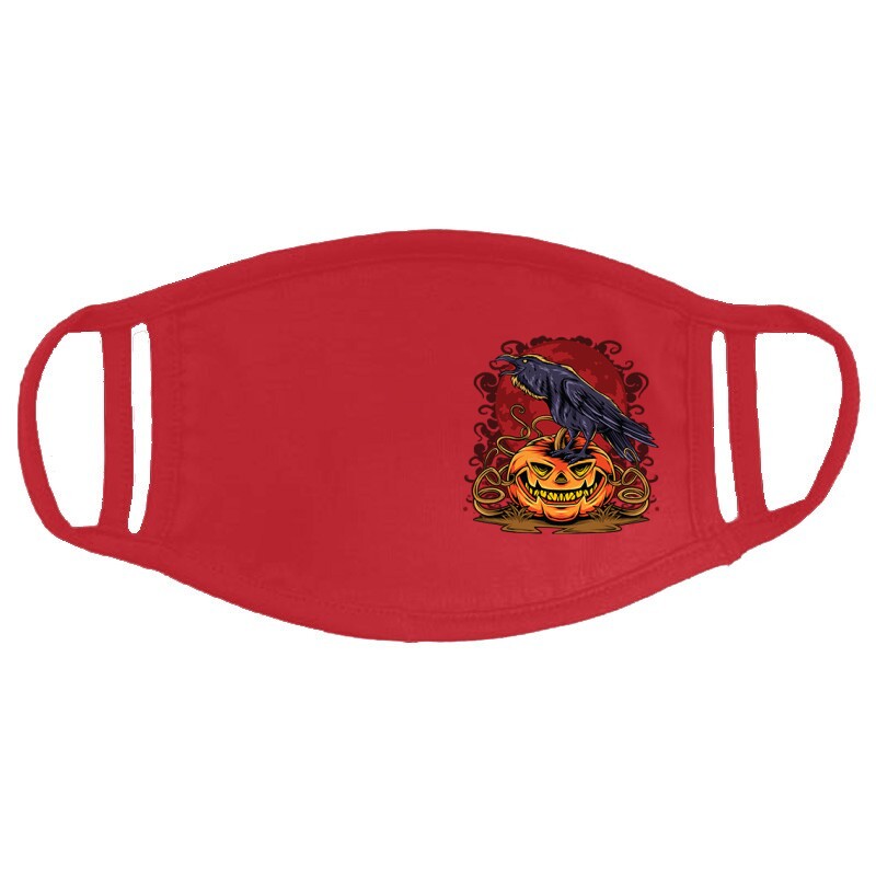 Pumpkin and crown Arcmaszk