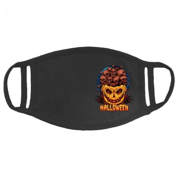 Halloween skulls Arcmaszk