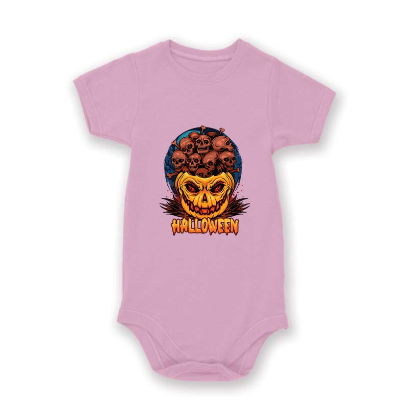 Halloween skulls Baby Body