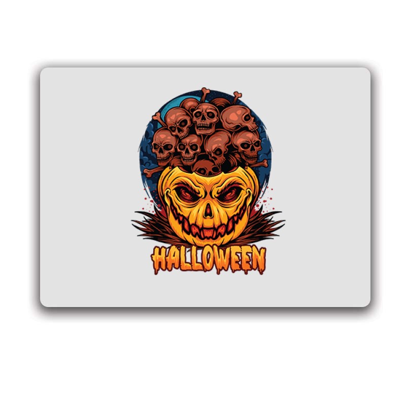 Halloween skulls Egérpad