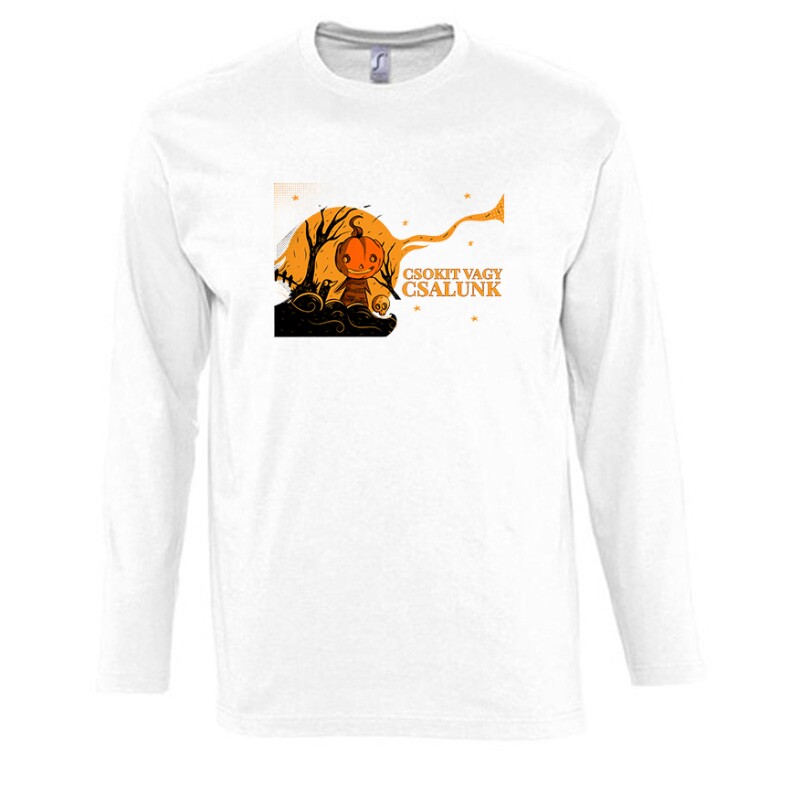 Csokit vagy csalunk cute Hosszú Ujjú Póló