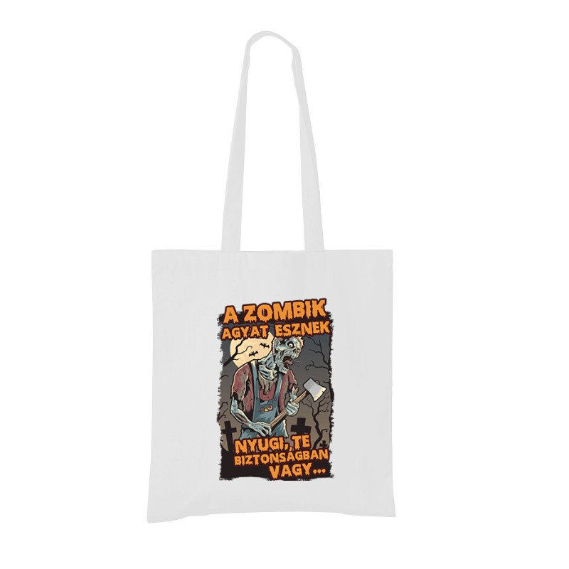 A Zombik Agyat Esznek Bevásárló Táska