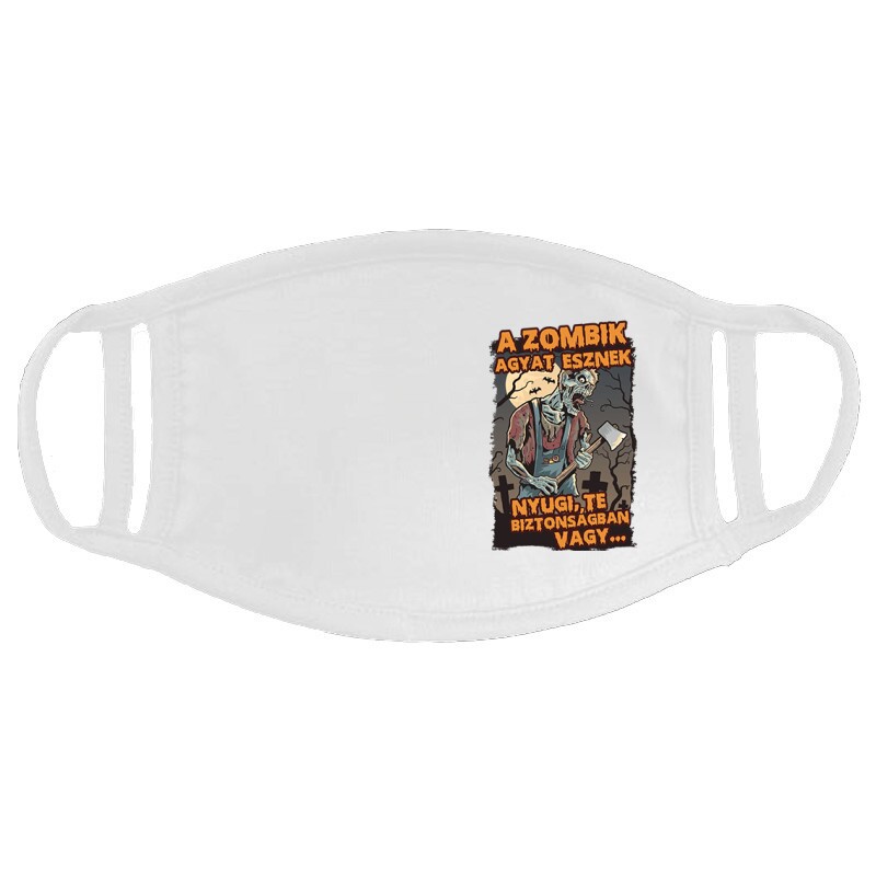 A Zombik Agyat Esznek Arcmaszk