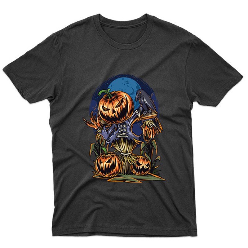 Pumpkin and crown2 Unisex Póló