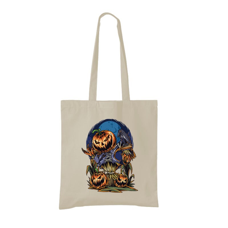 Pumpkin and crown2 Bevásárló Táska