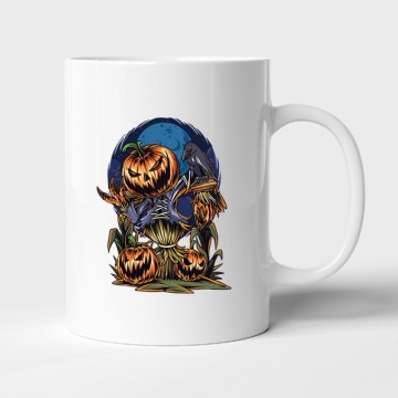 Pumpkin and crown2 Bögre