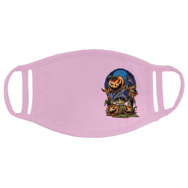 Pumpkin and crown2 Arcmaszk