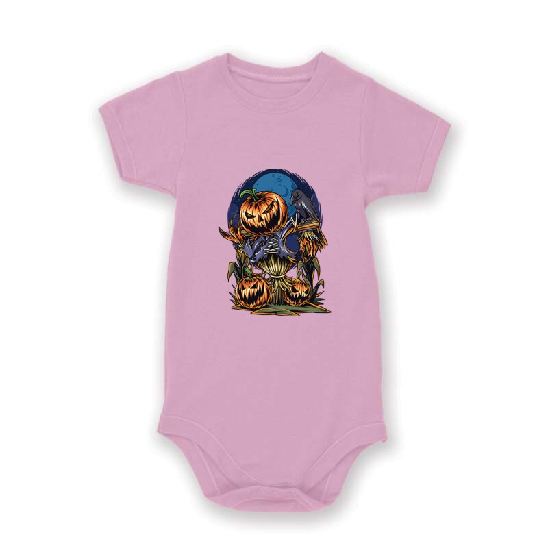 Pumpkin and crown2 Baby Body