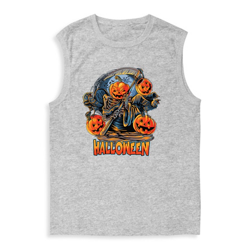 Pumpkin of Halloween Férfi Trikó