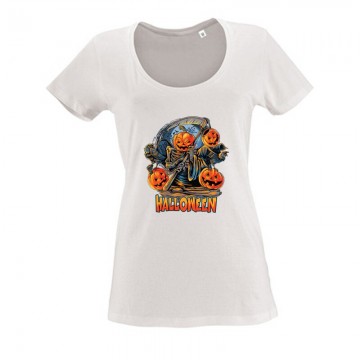 Pumpkin of Halloween Női O Nyakú Póló
