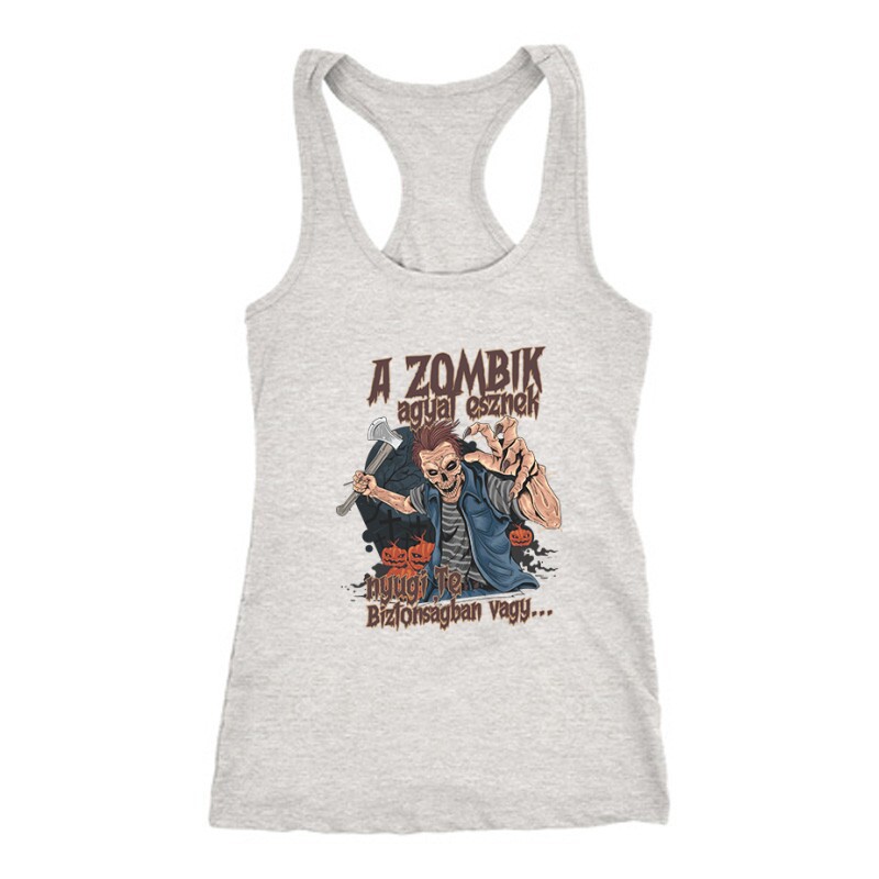 A Zombik Agyat Esznek2 Női Trikó