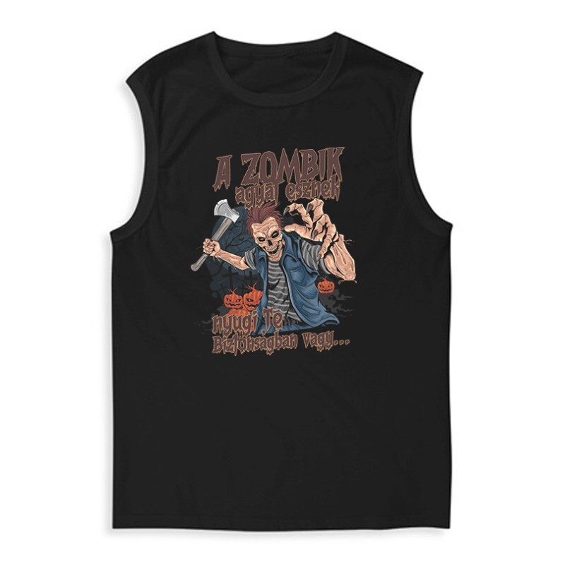 A Zombik Agyat Esznek2 Férfi Trikó