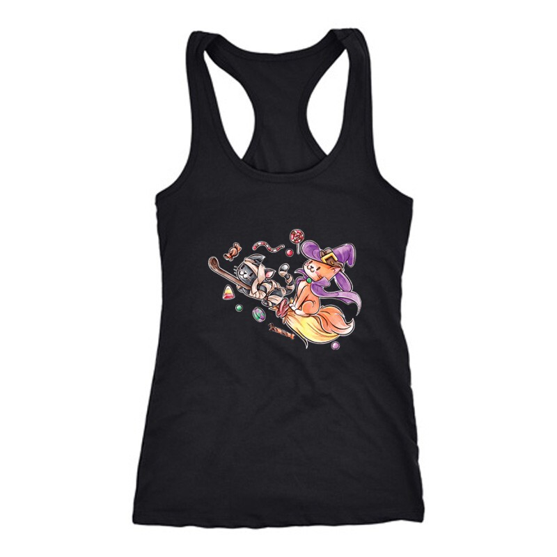 Halloween cats Női Trikó