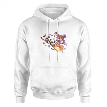 Halloween cats Unisex Kapucnis Pulcsi