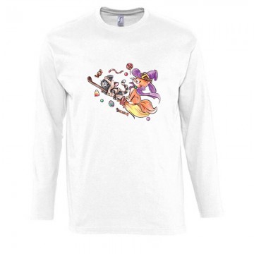 Halloween cats Hosszú Ujjú Póló