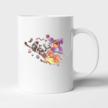 Halloween cats Bögre