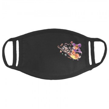 Halloween cats Arcmaszk