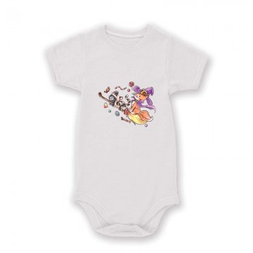 Halloween cats Baby Body