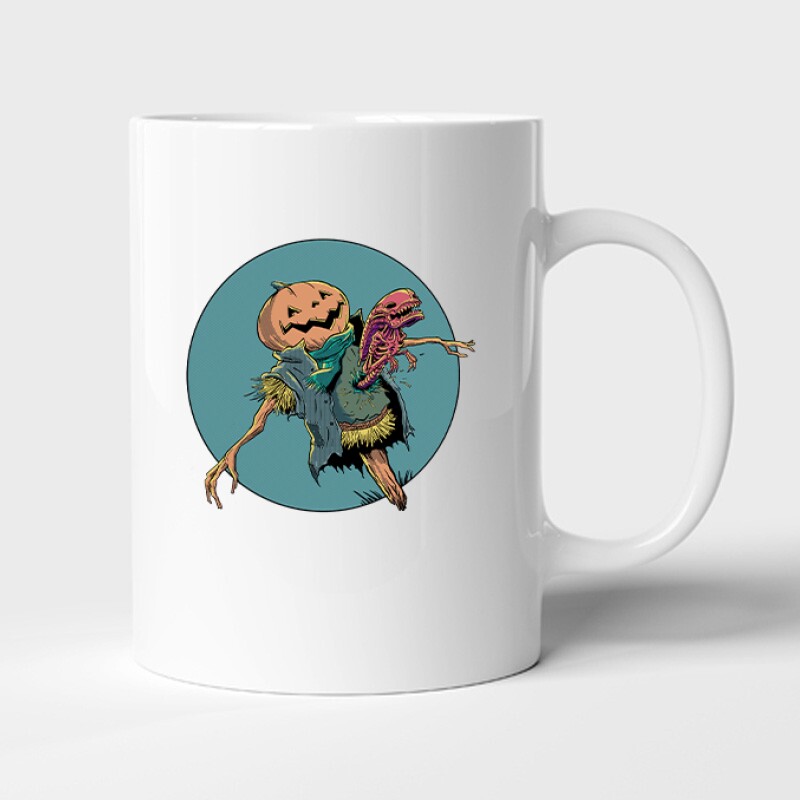 Alien Halloween Bögre