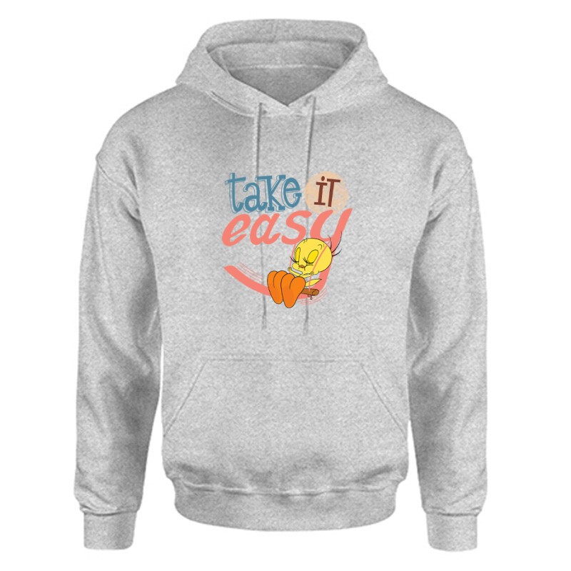 Take it easy Unisex Kapucnis Pulcsi