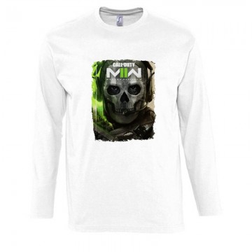 COD MWII Ghostface Hosszú Ujjú Póló