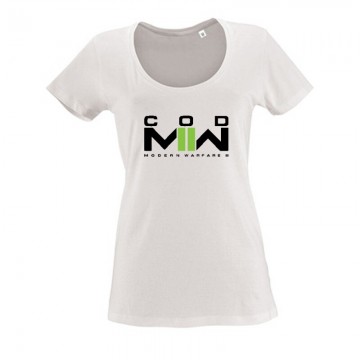 Modern Warfare II logo2 Női O Nyakú Póló