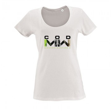 Modern Warfare II logo3 Női O Nyakú Póló