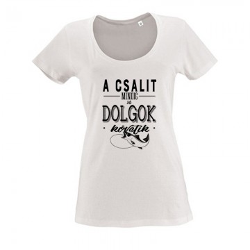 A csali után Női O Nyakú Póló