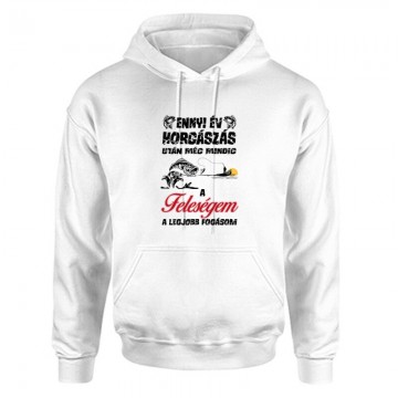 A feleségem a legjobb fogásom Unisex Kapucnis Pulcsi