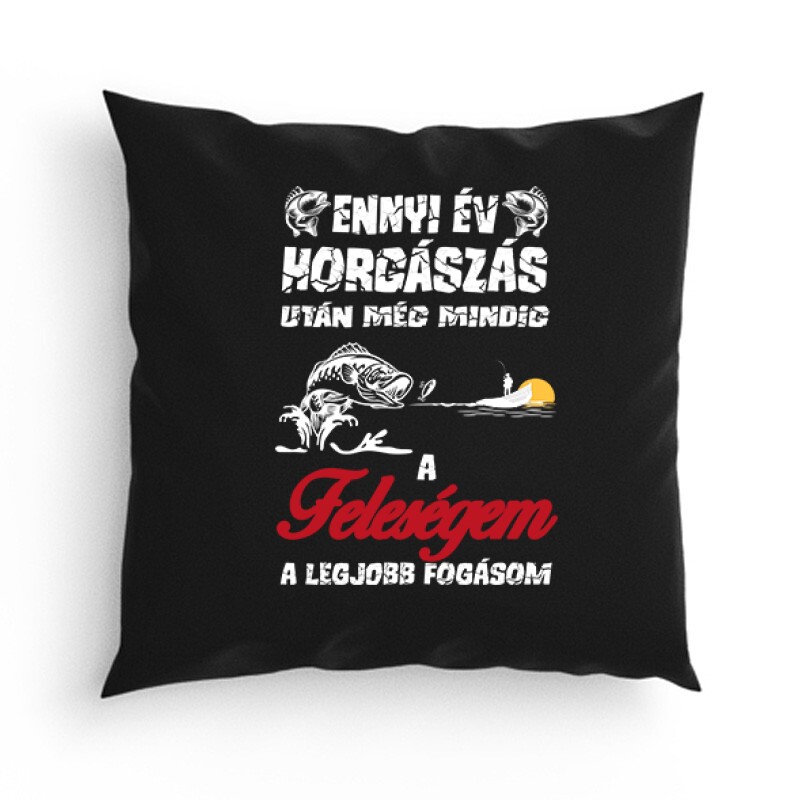 A feleségem a legjobb fogásom Párna