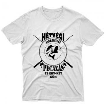 Hétvégi előrejelzés- Peca Unisex Póló