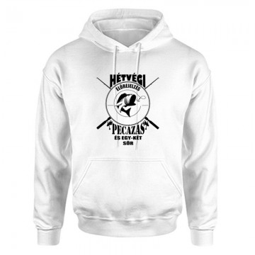 Hétvégi előrejelzés- Peca Unisex Kapucnis Pulcsi