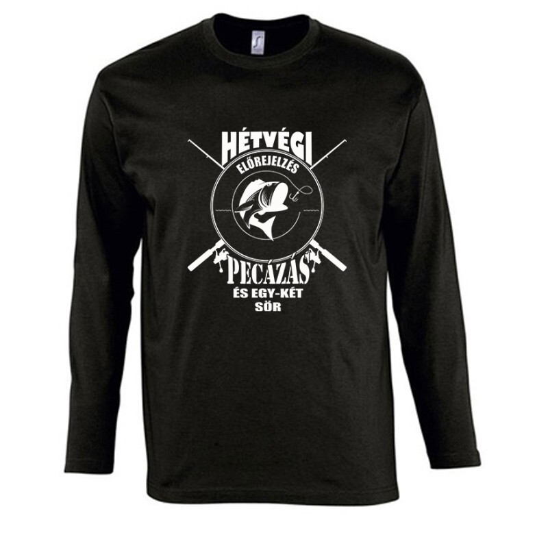 Hétvégi előrejelzés- Peca Hosszú Ujjú Póló