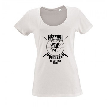 Hétvégi előrejelzés- Peca Női O Nyakú Póló