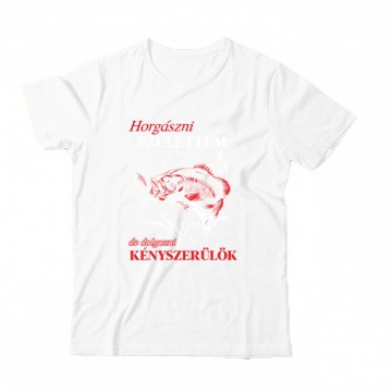 Horgászni születtem Gyermek Póló