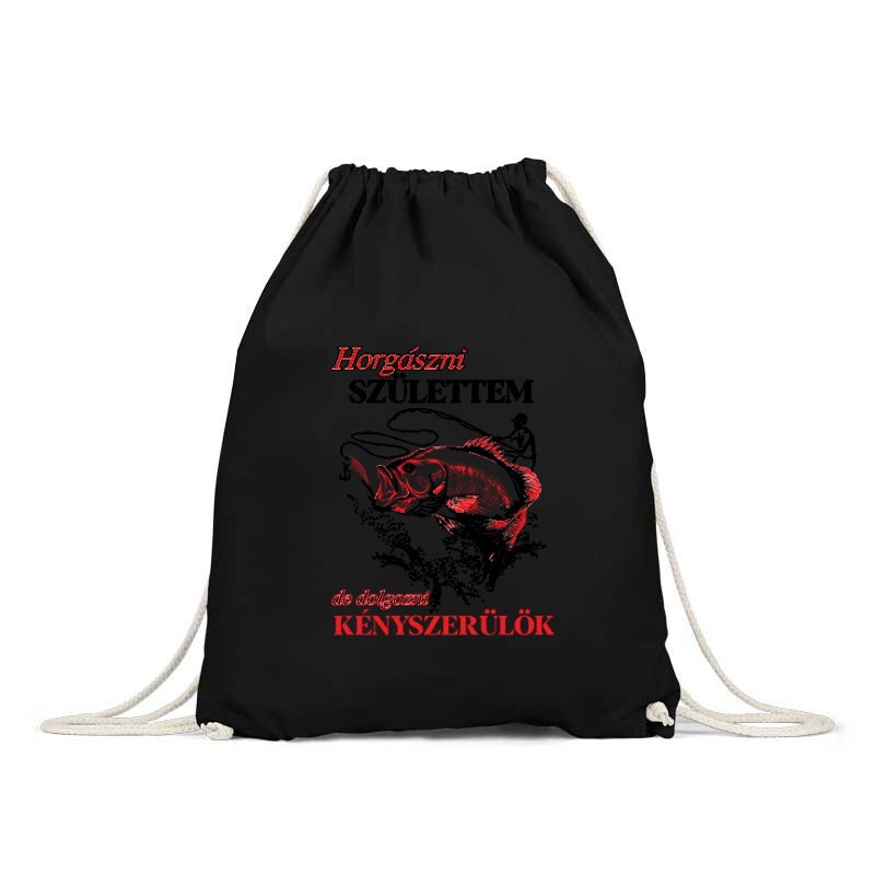 Horgászni születtem Hátizsák