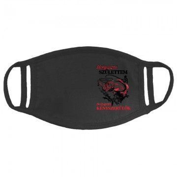 Horgászni születtem Arcmaszk